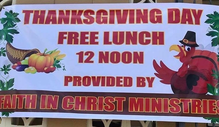 Thanksgiving Day Sign